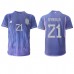 Cheap Argentina Paulo Dybala #21 Away Football Shirt World Cup 2022 Short Sleeve